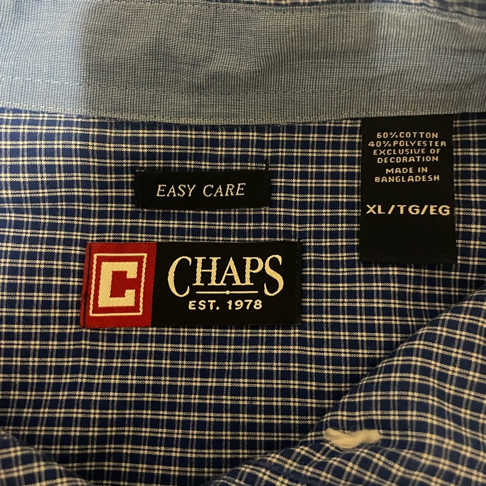 Chaps XL men’s long sleeve